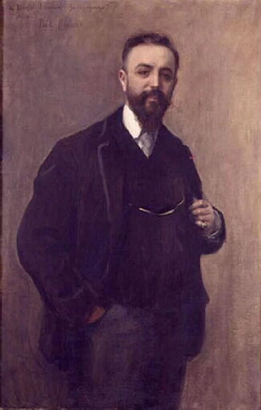 Paul Émile Chabas - Ritratto di Henry Lapauze